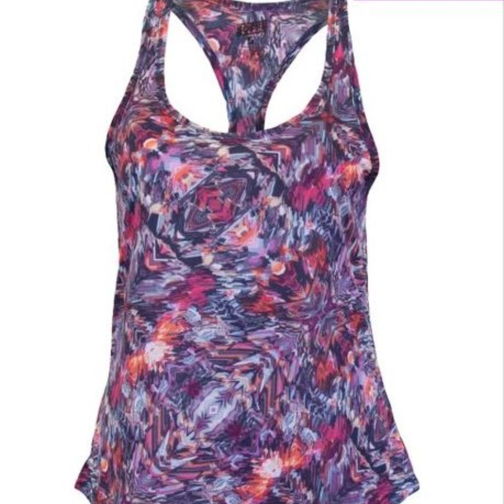 BOGO SALE! SOFFE Red Infinite Obsession Performance Racerback Tank